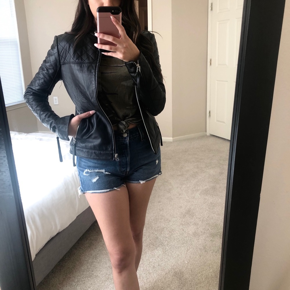 Genuine leather jacket